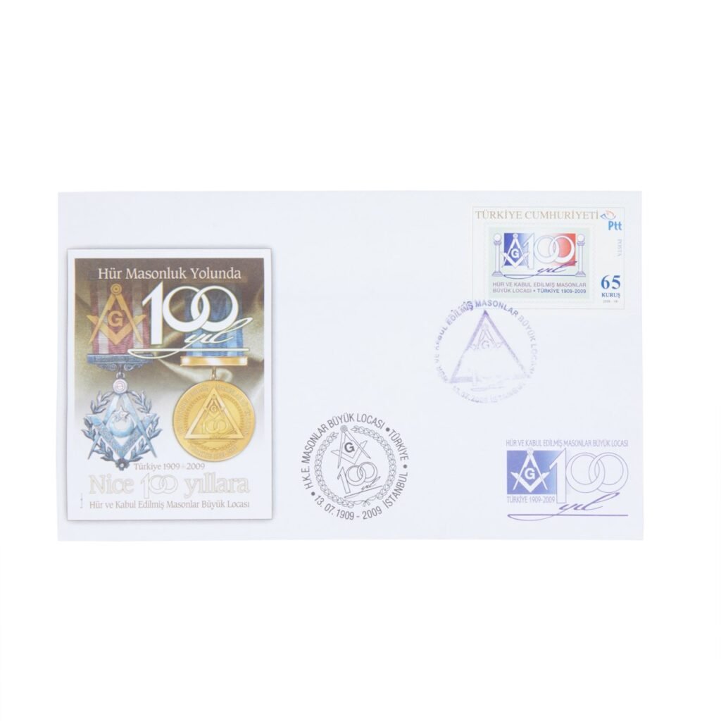 Koleksiyonluk 100. Yıl Zarf ve Pulu