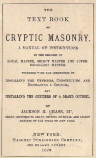 The Text-Book of Cryptic Masonry - Jackson H. Chase - Görsel 2